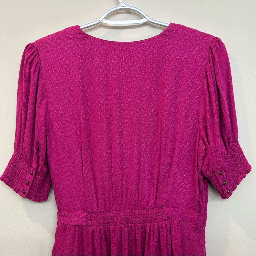 Anthropologie Pink Midi Dress - Picture 8 of 14